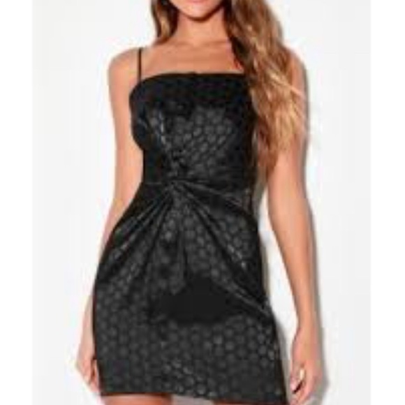 Lulus Dresses & Skirts - LULUS black sleeveless polka dot dress